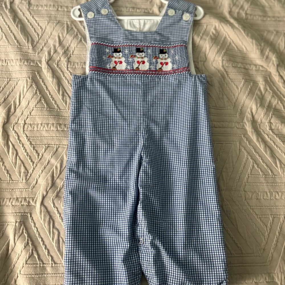 Smocked Christmas 6mo